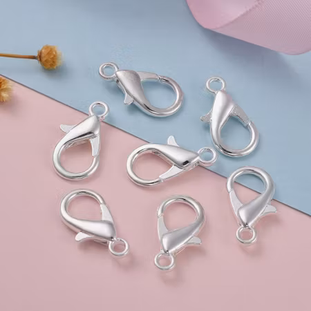 Stora Klolås, 21mm, zink, silver (10st)