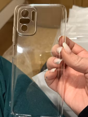 Xiaomi Redmi Note 10 4G, hårt transparent mobilskal