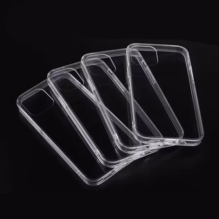 iPhone 13 mini, mediumhårt transparent mobilskal