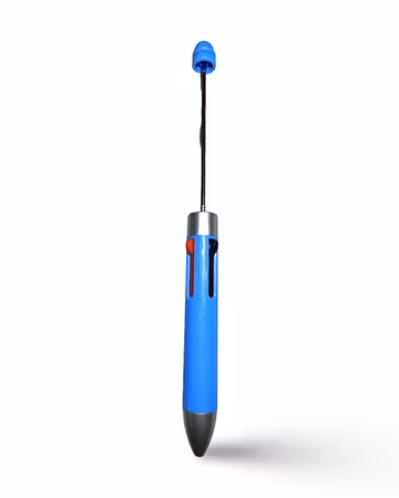Pärla en penna, klarblå, multistift 4 färger, 2mm
