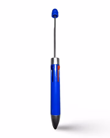 Pärla en penna, mörkblå, multistift 4 färger, 2mm