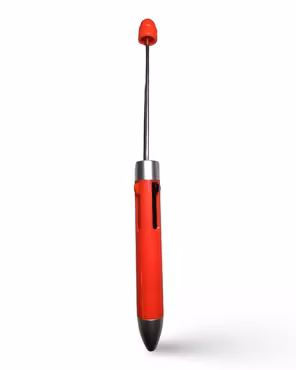 Pärla en penna, röd, multistift 4 färger, 2mm
