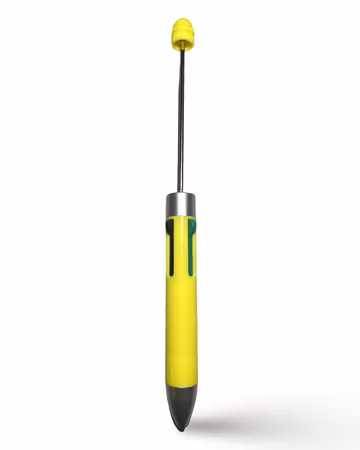 Pärla en penna, gul, multistift 4 färger, 2mm