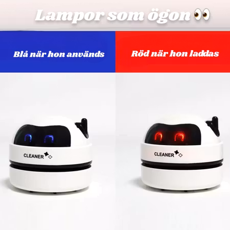 Dammbritt, kraftfull bordsdammsugare, CE märkt
