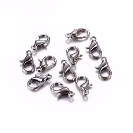 Stora Klolås, 21mm, zink, gunmetal (10st)