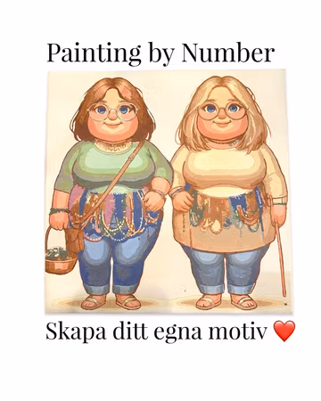 Painting by number med Eget motiv
