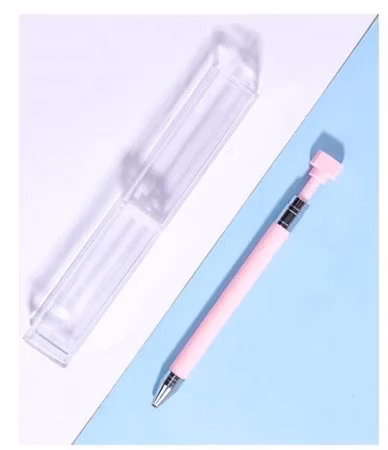 Vaxpenna med skruvfunktion, praktisk! Rosa