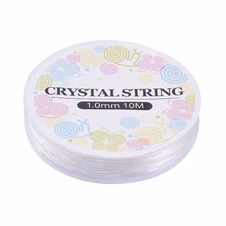 Elastisk tråd, 1mm, genomskinlig (10 meter)