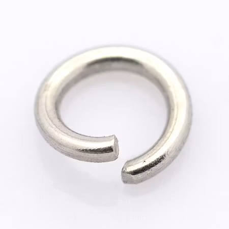 Bindringar, oxiderar ej, rostfritt stål, 10mm (100st)