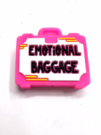Emotional Bagage. Silikon, tvättbar, fri från BPA, 28mm (st)