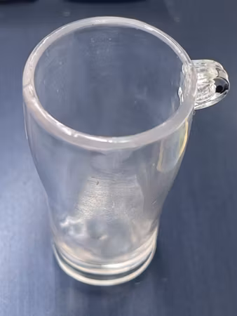 Dricksglas, miniatyr av plast, 37,5mm (st)