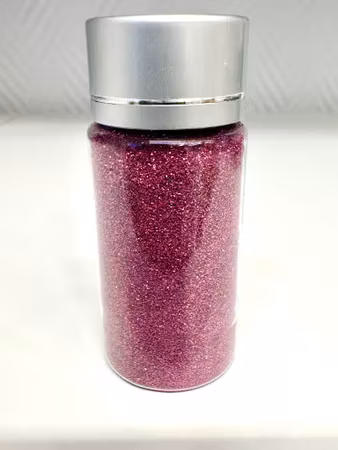 Burk med Miljövänligt glitter, cerise, finkornigt (35ml)