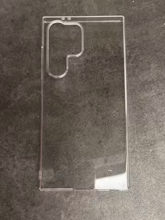 Samsung S24 Ultra, hårt transparent mobilskal