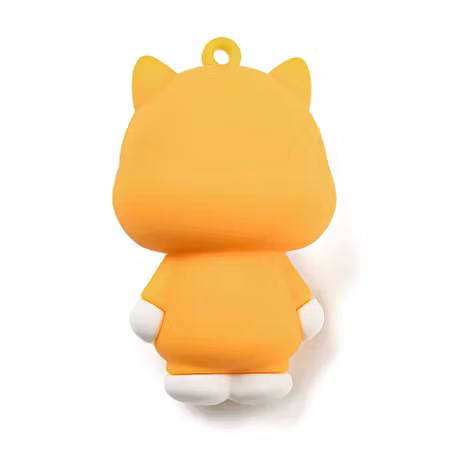 PVC berlock för nyckelring, corgi, 51mm (st)