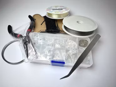 Perfekt startkit i silver för smyckestillverkning