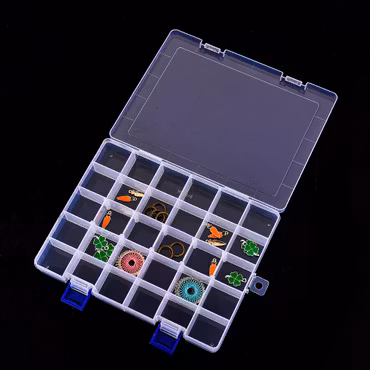 Förvaringsask, 30-fack, 21,7x16,8x2,8cm (st)