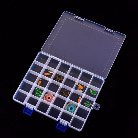 Förvaringsask, 30-fack, 21,7x16,8x2,8cm (st)