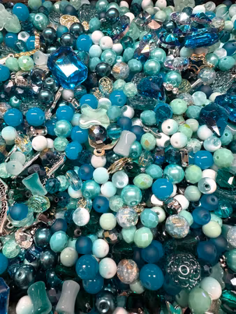 Deluxemix. Glaspärlor & bling. Ocean Delight 2.0 (50g)