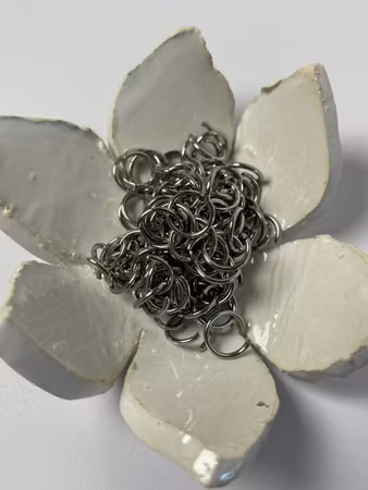 Bindringar, oxiderar ej, rostfritt stål, 10mm (100st)