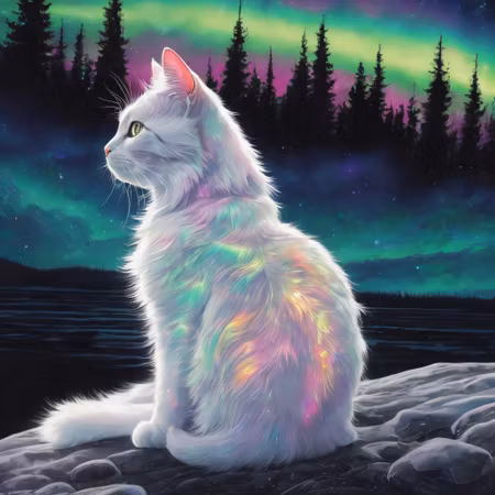 Diamond Painting, 50x50cm, norrskenskatt, komplett kit, fyrkantiga