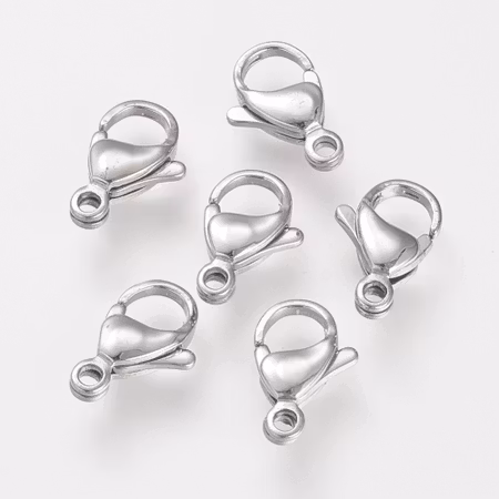 Klolås i 304 rostfritt stål, 12mm (10st)