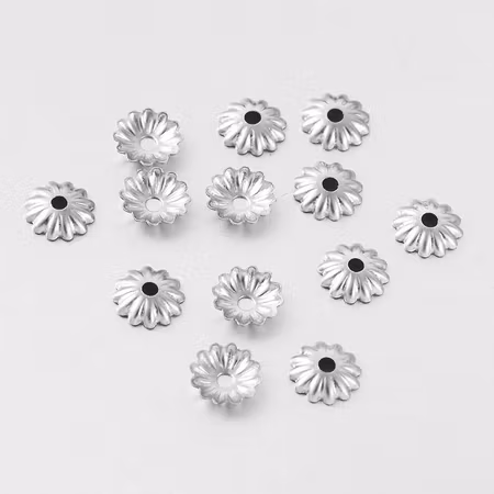 Storpack Pärlhatt, konjugerad i 316 kirurgiskt rostfritt stål,  6mm (500st)
