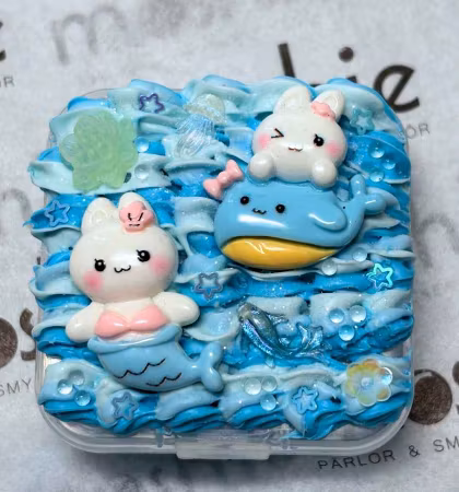 Matt flufflim, himmel, 100ml, decoden, cream glue