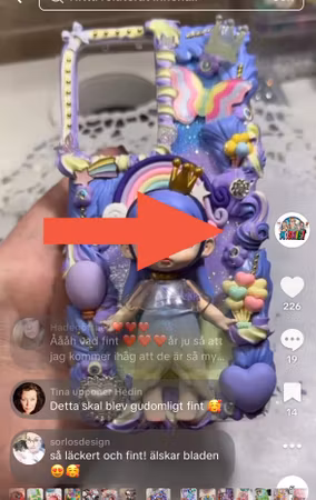 Matt flufflim till decoden, purple heart (100ml)