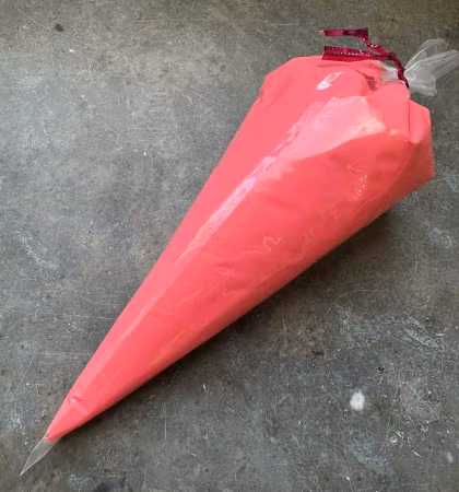 Matt Flufflim till decoden, living coral (100ml)