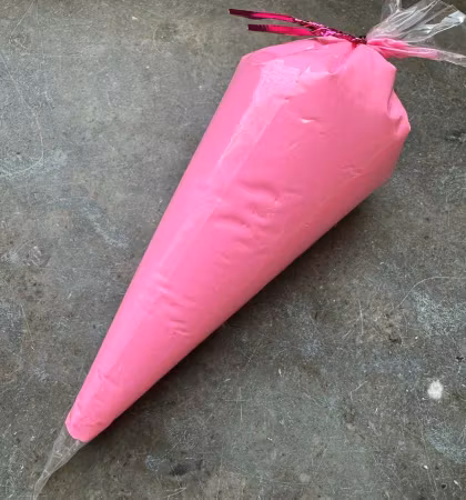 Matt flufflim till decoden, ultra pink (100ml)