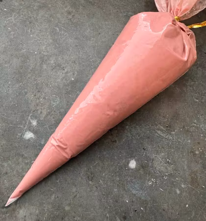 Matt flufflim, gråsa mauve, 100ml, decoden, cream glue