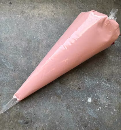 Matt flufflim, light mauve, 100ml, decoden, cream glue