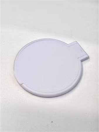 Fickspegel att dekorera, 70x62mm