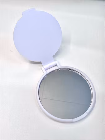 Fickspegel att dekorera, 70x62mm
