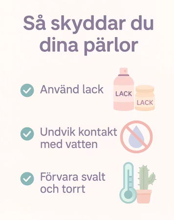 Glaspärlor på sträng - 8mm - grå - 100st