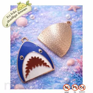 Hajar Emaljerade berlocker 28mm 2st