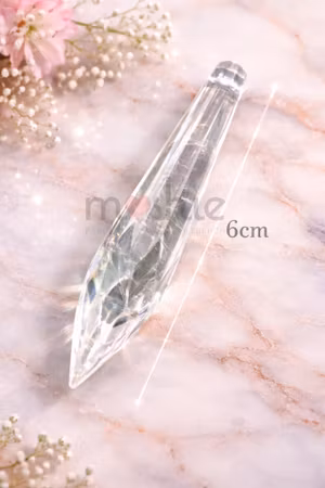 Prisma av slipat glas till solfångare 60mm 1st