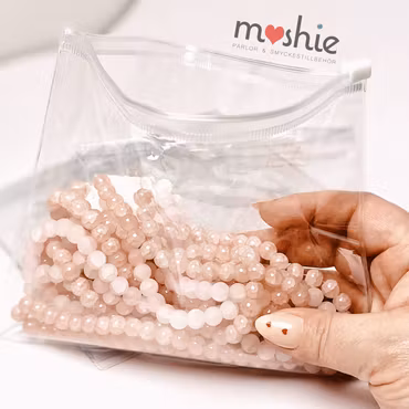 Förvaringsficka i PVC med dragkedja 15x18cm 5st