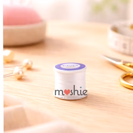 Rulle med högkvalitativ Smyckestråd av nylon 0,1mm 50 meter