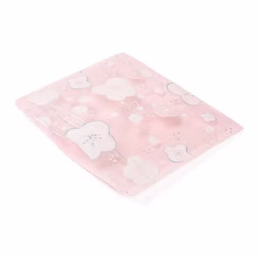 Zippåsar med blommigt motiv blixtlås ziplock 11x10cm 10st
