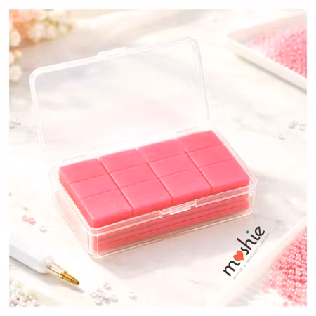 Förvaringsask med vaxkakor till småplock nailart DP 48st