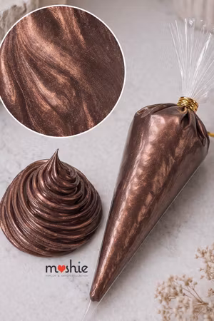 Skimmer flufflim rosty brown 100ml decoden cream glue