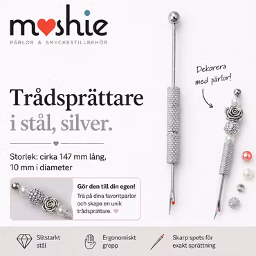 Trådsprättare att dekorera med pärlor DIY personliga gåvor