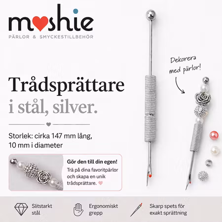 Trådsprättare att dekorera med pärlor DIY personliga gåvor