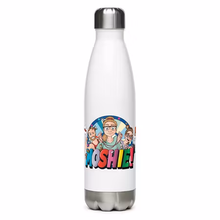 MoshieFlaska i rostfritt stål - Kan ej kombineras med andra produkter