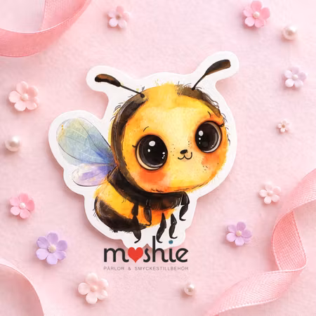 Klistermärken söta djur i PVC vattentåliga