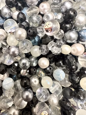 Mix med glaspärlor Disco Nights 5-12mm 80-100g