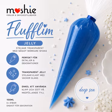 Flufflim Deep Sea Jelly 100ml decoden cream glue