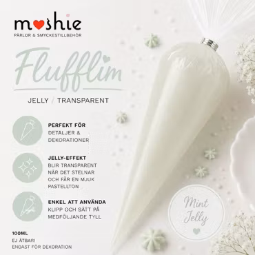 Flufflim Mint Jelly 100ml decoden cream glue