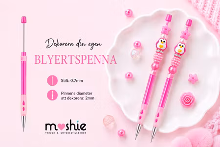 Blyertspenna att dekorera själv DIY hot pink 0.7mm